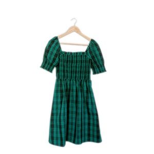 Small Draper James Cam Nap Dress in Blackwatch Plaid